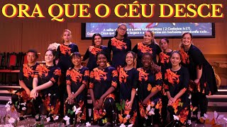 Ora que o Céu Desce  Coreografia  Michele do Pandeiro feat Carol Tauber [upl. by Kass883]