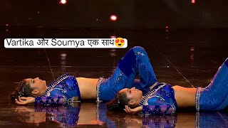 Vartika And Soumya Performance 😍  Indias best dancer 3 dance trending viral youtube [upl. by Enial212]