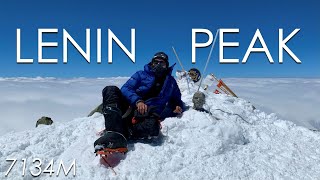 Climbing Lenin Peak A HighAltitude Adventure  7134m  4K  Kyrgyzstan [upl. by Ollehto]