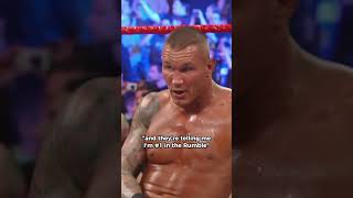 Randy Orton amp CM Punks pss situation wwe wwf royalrumble cmpunk randyorton [upl. by Einhpets793]