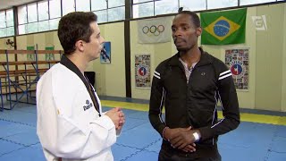 Vida de Atleta  Taekwondo com Diogo Silva 170515 [upl. by Olav]