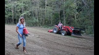 571 Slamming in a 2 Hour Food Plot and Tilling Up a Great Camera [upl. by Amalburga10]