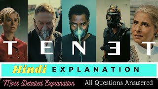 Tenet2020 Movie explained in Hindi in Details  All questions answered [upl. by Glenine]