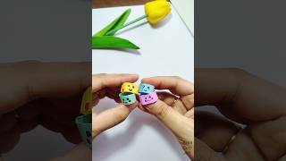 Simple Paper Ring craft for kids ArasEasyArt diy kidscraft paperring ytshorts viral [upl. by Dalton578]