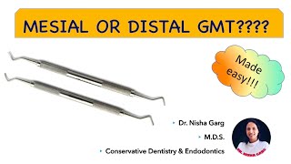 MESIAL OR DISTAL GMT  MADE EASY [upl. by Zanahs]