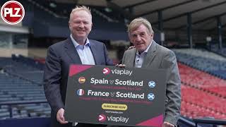 Kenny Dalglish and Alex McLeish react to winning Euro 2028 bid with Hampden a host stadium [upl. by Trawets]