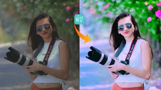 B612 Professional Photo Editing Using Pinky Filter  B612 Best Camera Filter [upl. by Acinorahs]