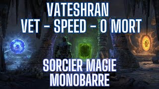 Vateshran vet  No Death  Speed  Sorcier magie Build Monobarre [upl. by Neelyt258]