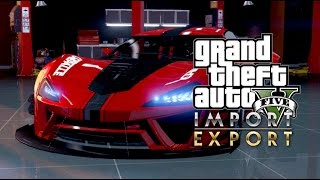 NEW BENNYS VEHICLE Progen Itali GTB Customization  GTA 5 IMPORTEXPORT DLC GTA 5 Online [upl. by Zillah]