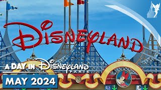 📆 A Day in Disneyland Paris  MAY 2024 [upl. by Nolrah]