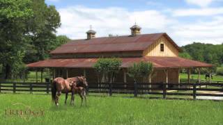 Horse Barn amp Riding Arena Plans by Trilogy [upl. by Yenots]