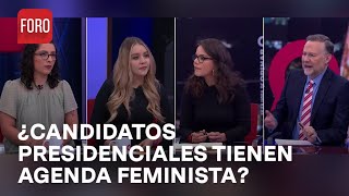 ¿Es relevante la agenda feminista de los candidatos presidenciales  Es la Hora de Opinar [upl. by Annavaig555]