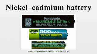 Nickel–cadmium battery [upl. by Grega744]