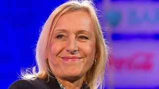 Martina Navratilova on her colossal tennis career  Fortune [upl. by Salohcim]