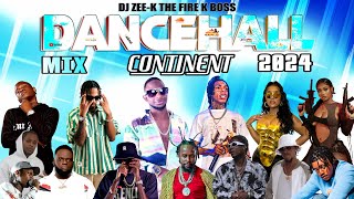 Dancehall Mix 2024  New Dancehall Song  Continent  Nigy Boy Masicka Alkaline Valiant Kraff [upl. by Dnalro]