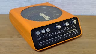 Europhon H30  Vintage Clock Radio by Adriano Rampoldi [upl. by Otreblaug989]