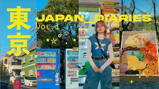 solo traveling in japan vlog 🎏 tokyo cafes shibuya shopping shrines capybara onsen amp more [upl. by Enaoj]