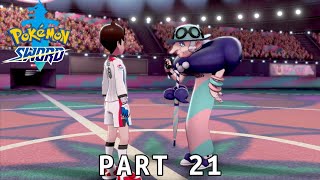 Gym Battle VS OPAL  Pokemon Sword Playthrough Part 21 [upl. by Scheld]