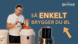 Hvordan brygge øl med et ølbryggesett  Grainfather [upl. by Ahsertal706]