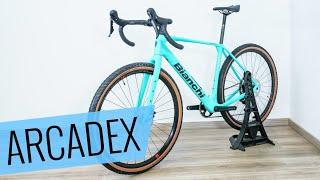 Unser ERSTES 2025erReview Das BIANCHI ARCADEX COMP 2025  Fahrradorg [upl. by Eelan]