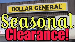 Seasonal Clearance Event at Dollar General [upl. by Lough]