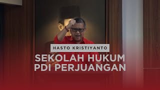 FULL PIDATO HASTO KRISTIYANTO BUKA SEKOLAH HUKUM PDI PERJUANGAN hastokristiyanto PDIPerjuangan [upl. by Avlem952]