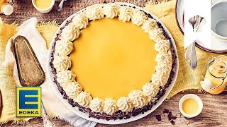 Eierlikörtorte Rezept  Ostertorte mit cremigem Eierlikör und HaselnussSchokoBoden  EDEKA [upl. by Anemaj43]