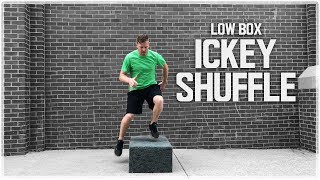 Plyo Box Ickey Shuffle Footwork  Quick Feet [upl. by Thun]