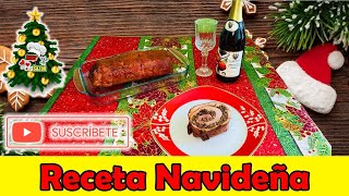 RECETA NAVIDEÑA Exquisito Lomo Relleno Navideño  Amor y Sazón [upl. by Nika975]