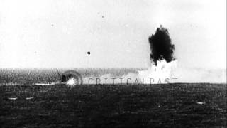 British and German ships during naval Battle of Jutland in World War 1 HD Stock Footage [upl. by Anivla782]