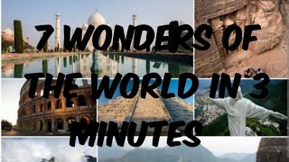 7 wonders of the world in 3 minutes7wonders ecopark travel kolkata olyartz [upl. by Maxentia]