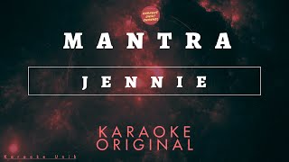 JENNIE  Mantra Karaoke with Lyrics [upl. by Roarke]