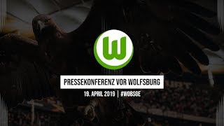 Pressekonferenz vor Wolfsburg  SGE [upl. by Chrysler]