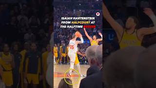 Hartenstein shortened distances from DISTANCE at HT 🎯NBA Pacers Knicks nbaplayoffs [upl. by Ahsienauq]