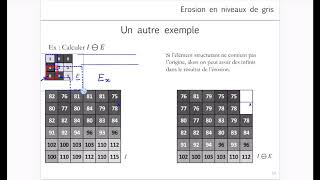 Master Informatique Biomédicale  Traitement dimages Cours 3  Erosion et dilatation [upl. by Guy]