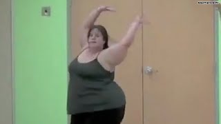 Selfproclaimed fat girl dances in viral video [upl. by Nylatsirhc]