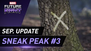 MARVEL Future Fight Sep Update Sneak Peek 3 [upl. by Nraa]