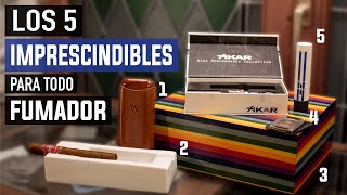 ¿FUMADOR de PUROS ¡NECESITAS ESTO  5 cosas IMPRESCINDIBLES para fumadores  Cigar Specialist [upl. by Alorac758]