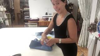 Comment faire un sac en tissu [upl. by Gunning]