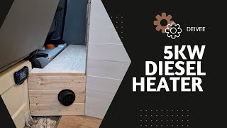 Installing a 5Kw Diesel Heater in my VW Crafter [upl. by Barstow]