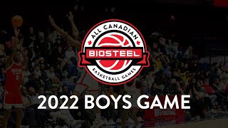 2022 BioSteel All Canadian Boys Game  FULL TSN Broadcast [upl. by Arsi]