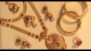 Latest Designer BRIDAL Gold Jewellery AD MOVIES [upl. by Lechner]