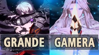 GBVSR🔥Grande Lucilius Vs Gamera Katalina Lady Serenity🔥 High Level Gameplay [upl. by Omsare]