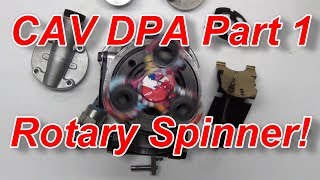 How a Diesel Injector Pump works CAV DPA Build Part 1 [upl. by Bahe]