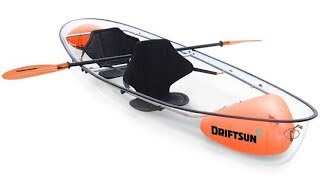 Driftsun The 2 Person Transparent Kayak from Polycarbonate materials [upl. by Ahcsas]