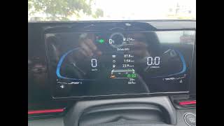 Verna 2024 Turbo DCT Mileage [upl. by Hsatan285]