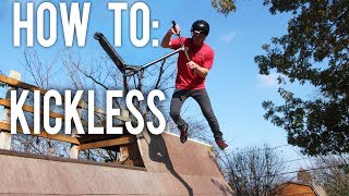 HOW TO KICKLESS ON A SCOOTER [upl. by Tommie]