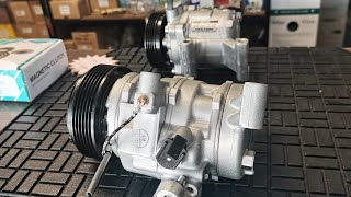 compressor AC perodua alza pasang di myvi 13cc [upl. by Naenaj208]