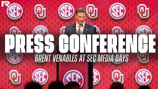 Brent Venables Full SEC Media Days Press Conference  Oklahoma Sooners on OU Insider [upl. by Thenna]