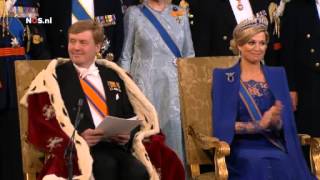 Koning WillemAlexander legt de eed af [upl. by Tavish]